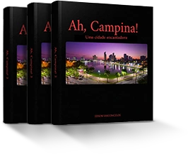 3 livros Ah, Campina